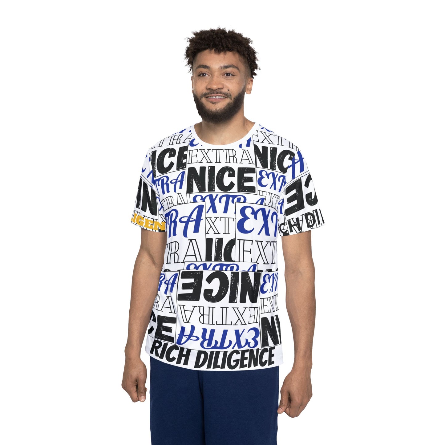 Rich Diligence Men's Extra Extra Nice Sports Jersey (AOP)