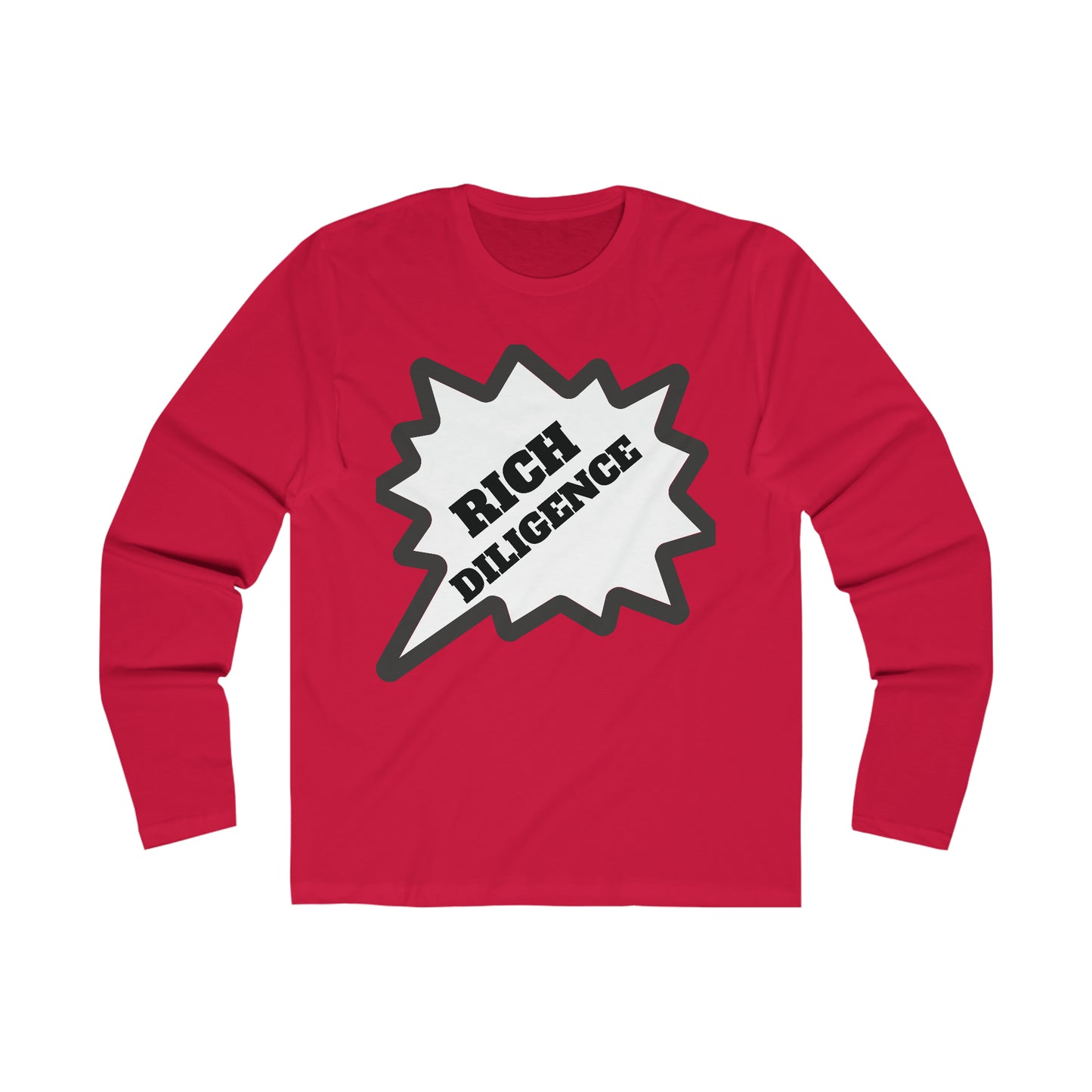 Rich Diligence Men's Long Sleeve Crew Tee