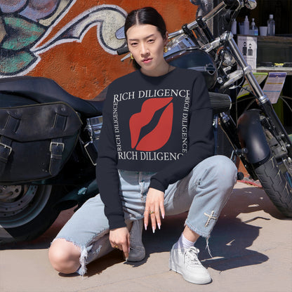 Rich Diligence Women's Cropped Sweatshirt