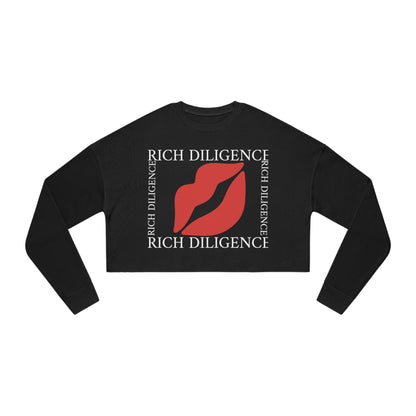 Rich Diligence Women's Cropped Sweatshirt