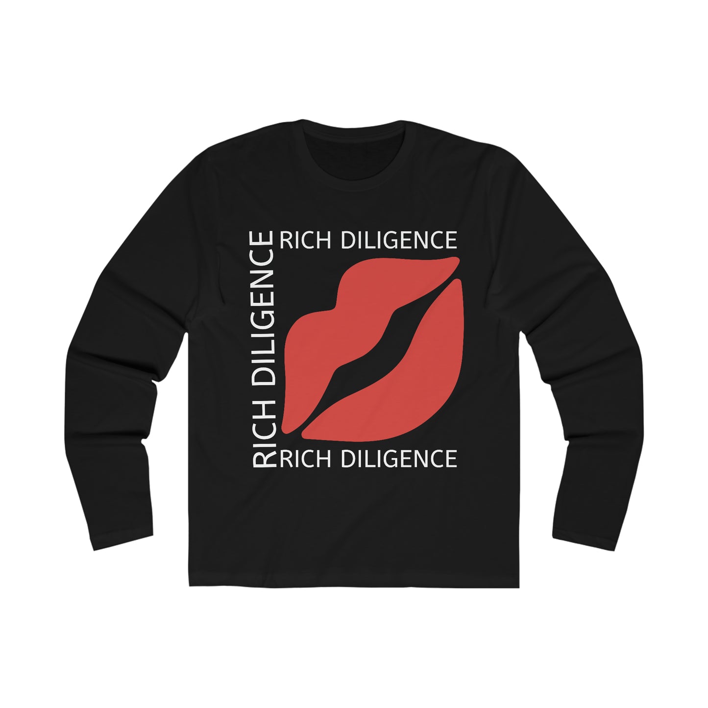Rich Diligence Men's Long Sleeve Crew Tee