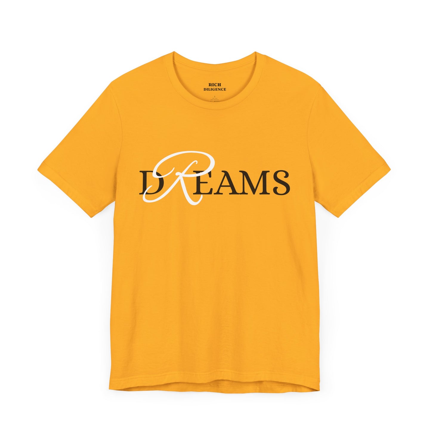 Rich Diligence Dreams unisex Jersey Tee