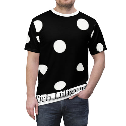 Rich Diligence unisex AOP Cut & Sew Tee