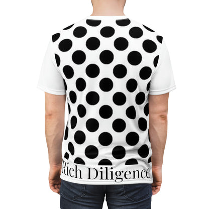 Rich Diligence unisex AOP Cut & Sew Tee