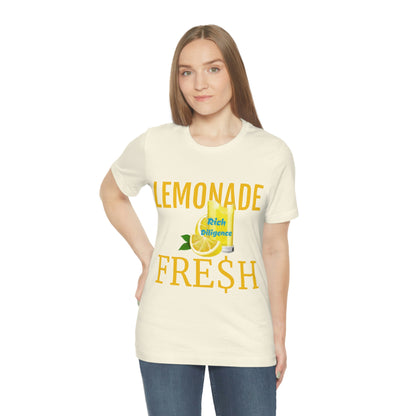 Rich Diligence LEMONADE FRE$H Unisex Jersey Short Sleeve Tee
