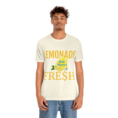 Rich Diligence LEMONADE FRE$H Unisex Jersey Short Sleeve Tee