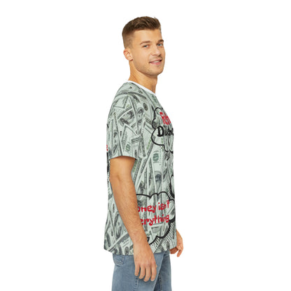 Rich Diligence Designer Men's Polyester Tee